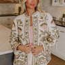 Strolling Down Haight-Ashbury Street Embroidered Jacket Image - 1