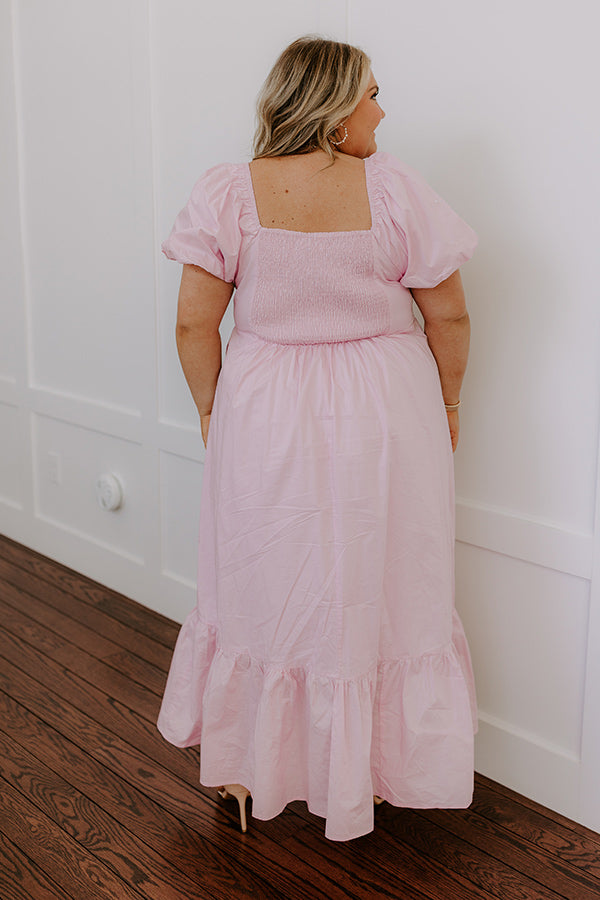 Sweet Serendipity Maxi Dress in Dusty Purple Curves Image - 5