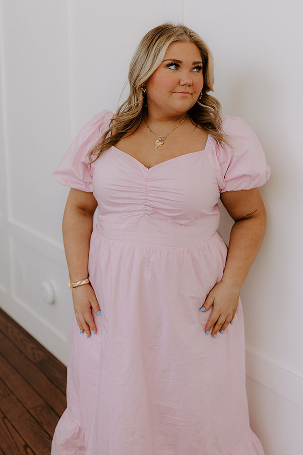 Sweet Serendipity Maxi Dress in Dusty Purple Curves Image - 2