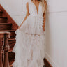 Falling For You Pearl Embellished Maxi Dress Image - 1