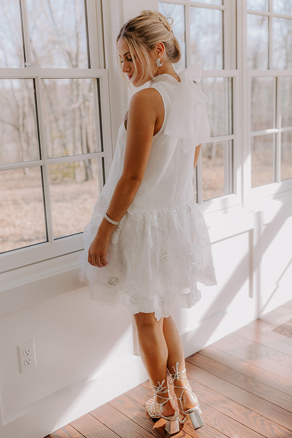Love At First Kiss Organza Mini Dress Image - 5