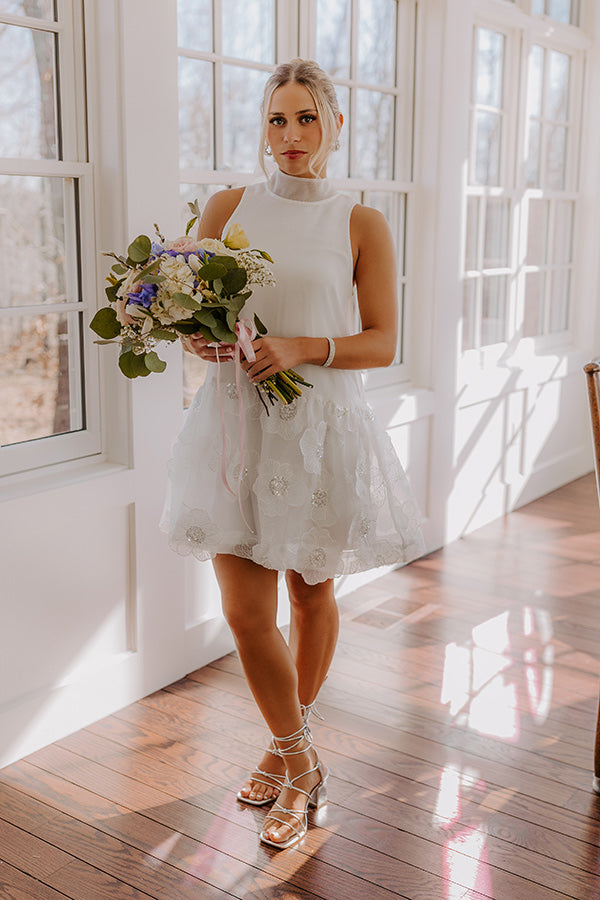Love At First Kiss Organza Mini Dress Image - 3