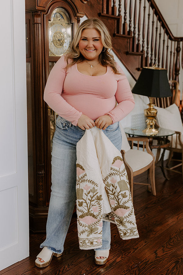 Sassy and Chic Top in Pink Curves Image - 2