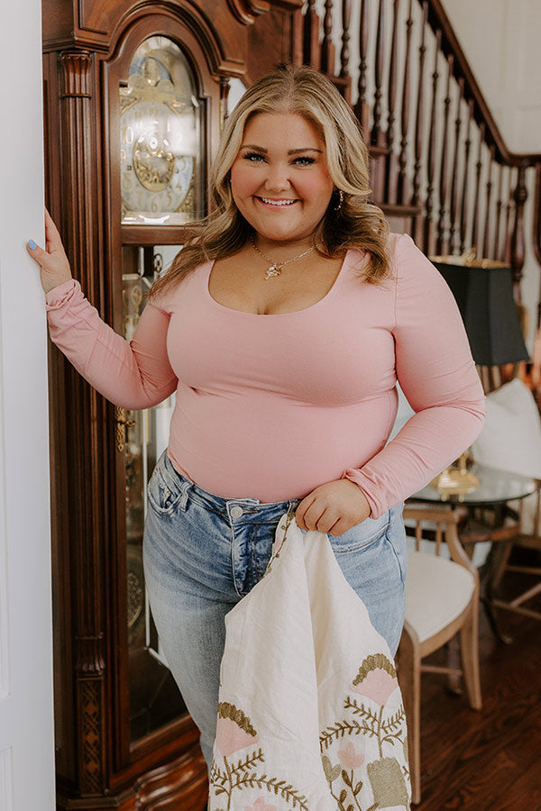 Sassy and Chic Top in Pink Curves Image - 1