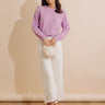 Brunch Babe Pointelle Knit Top Image - 1