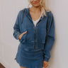 Always On The Go Vintage Wash Sweater in Blue Image - 1