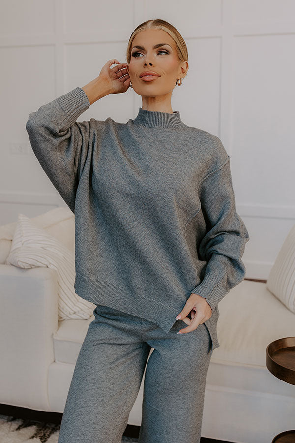 Casual Cues Knit Sweater Image - 1