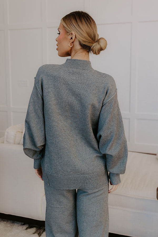 Casual Cues Knit Sweater Image - 4