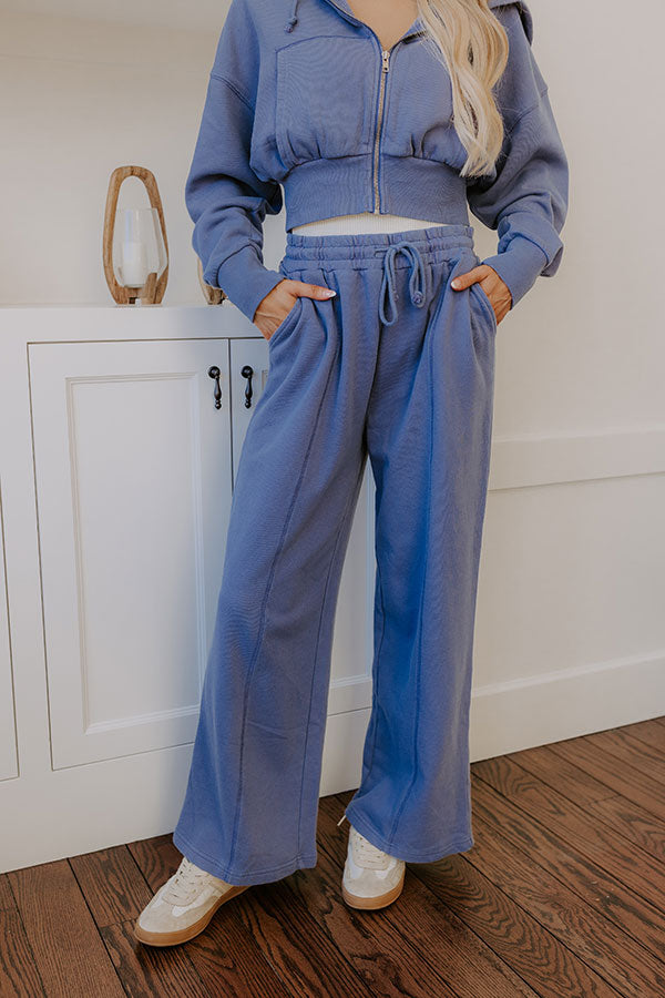 Road Trip Ready High Waist Vintage Wash Pants in Riverside Image - 2
