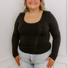 Sassy and Chic Top in Black Curves Image - 1