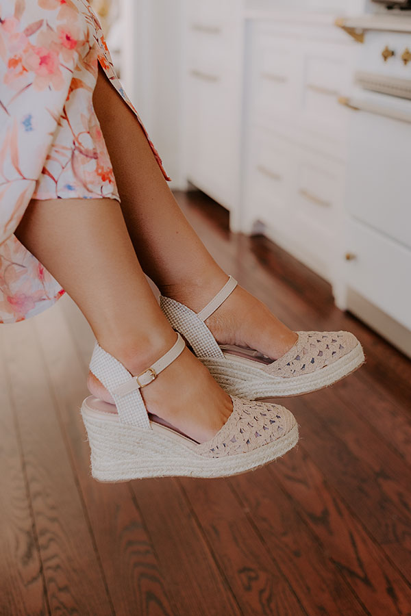 The Jemma Woven Wedge Image - 1