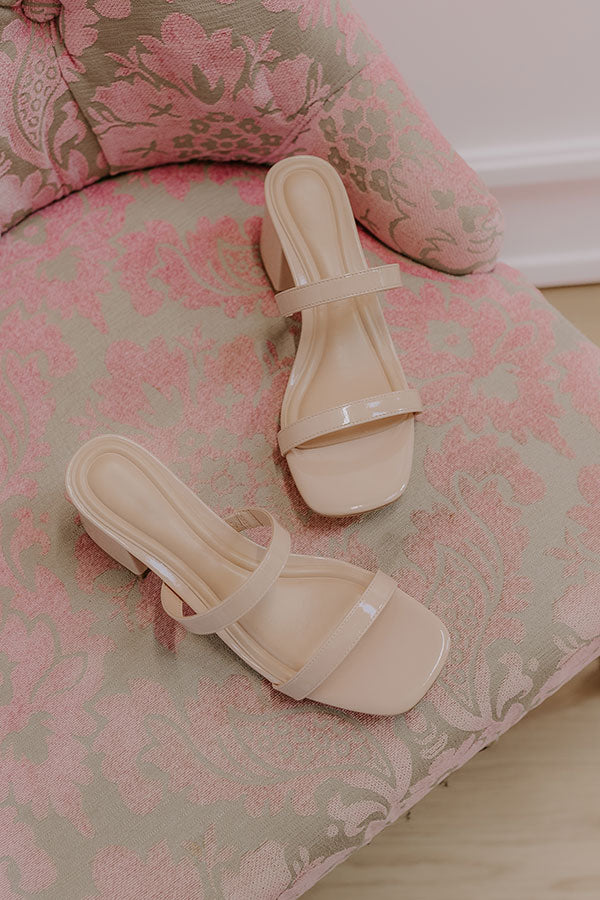 The Melody Patent Heel