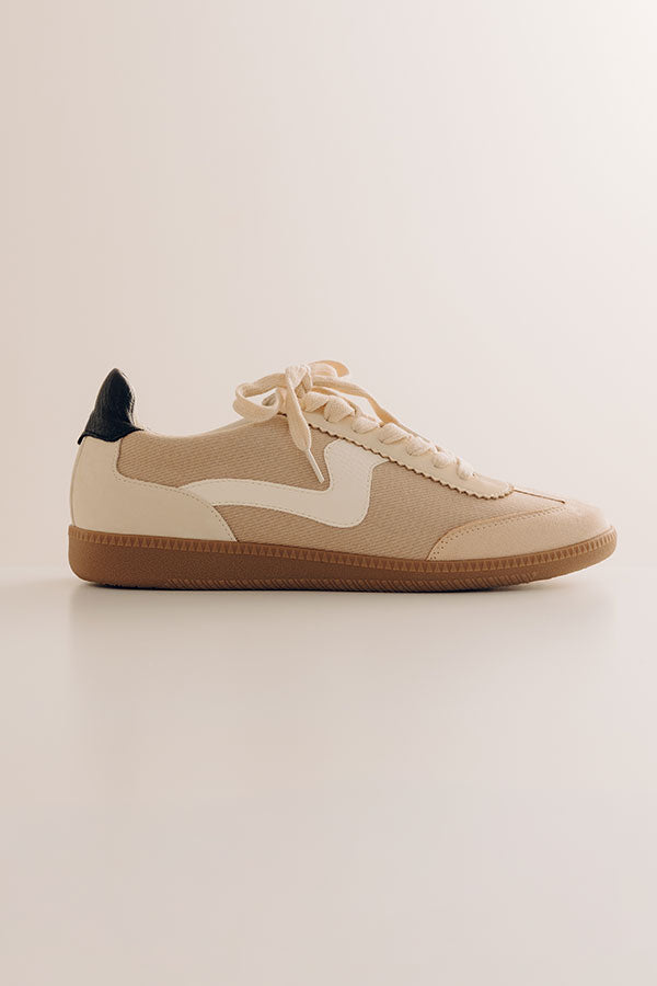 The Remi Sneaker in Oatmeal