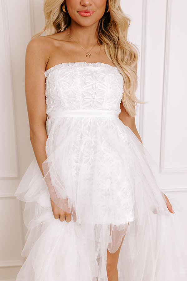 Adore You Tulle Maxi Dress Image - 5