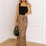 The Kiley High Waist Satin Maxi Skirt Image - 1