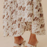 The Rachel Faux Leather Heel in Ivory Image - 1