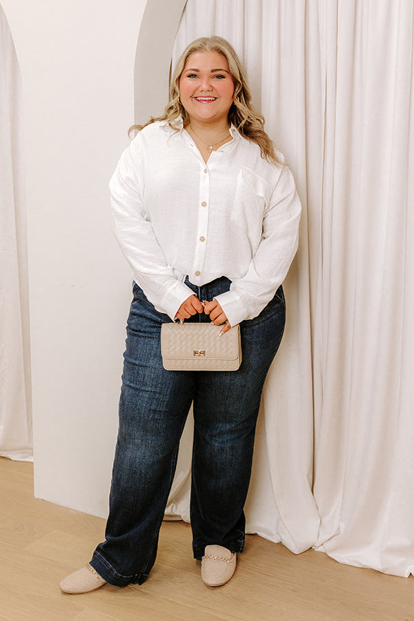 JUDY BLUE Alana High Waist Wide Leg Jean Curves Image - 1