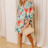Life In Full Bloom Mini Dress in Limpet Shell Image - 1