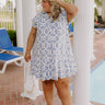 Good Times And Shorelines Mini Dress Curves Image - 1
