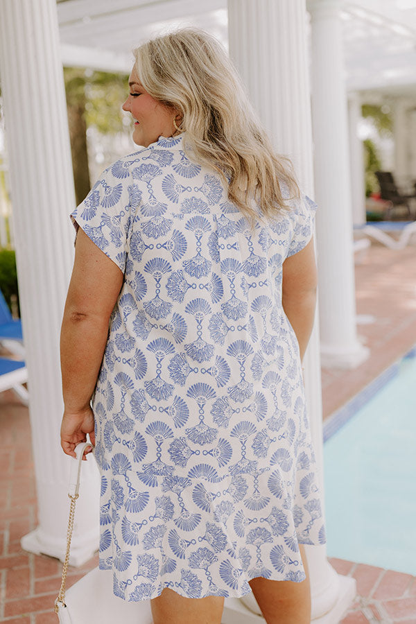 Good Times And Shorelines Mini Dress Curves Image - 4