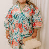 Life In Full Bloom Mini Dress in Limpet Shell Curves Image - 1