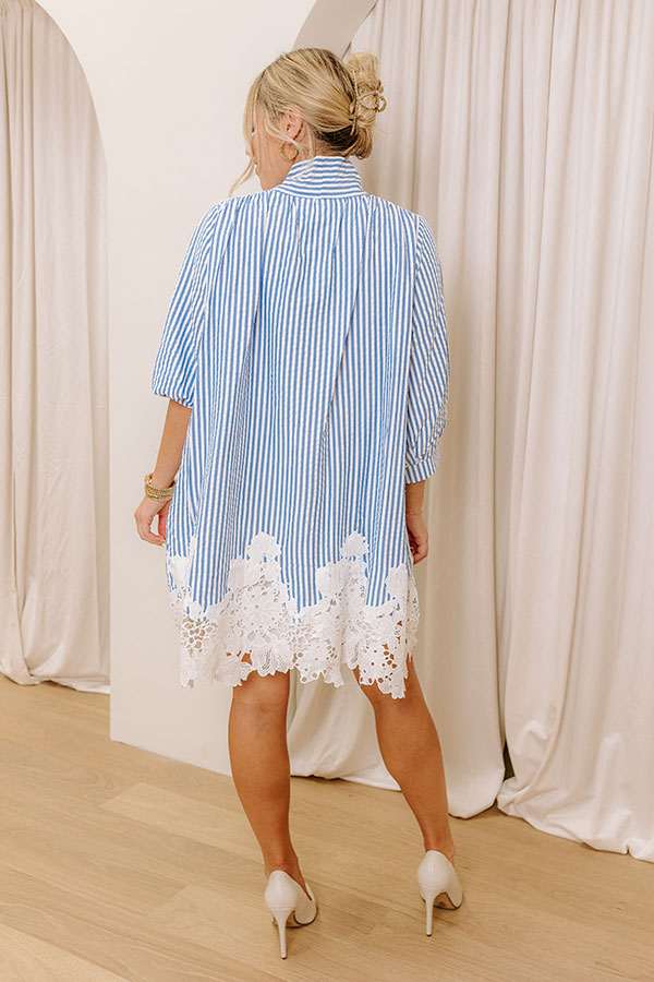 St. Augustine Charm Crochet Mini Dress Image - 5