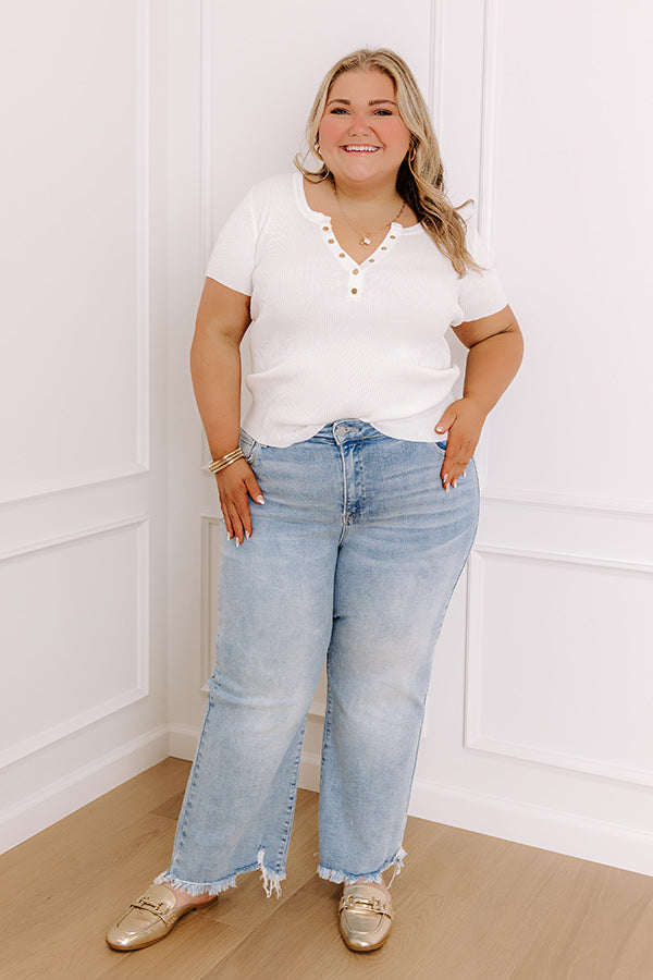 RISEN Kinsley Midrise Straight Leg Jean Curves Image - 1