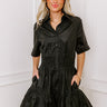 Cool Composure Mini Dress in Black Image - 1