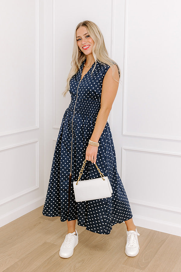 Spotted In Soho Midi Dress Image - 1