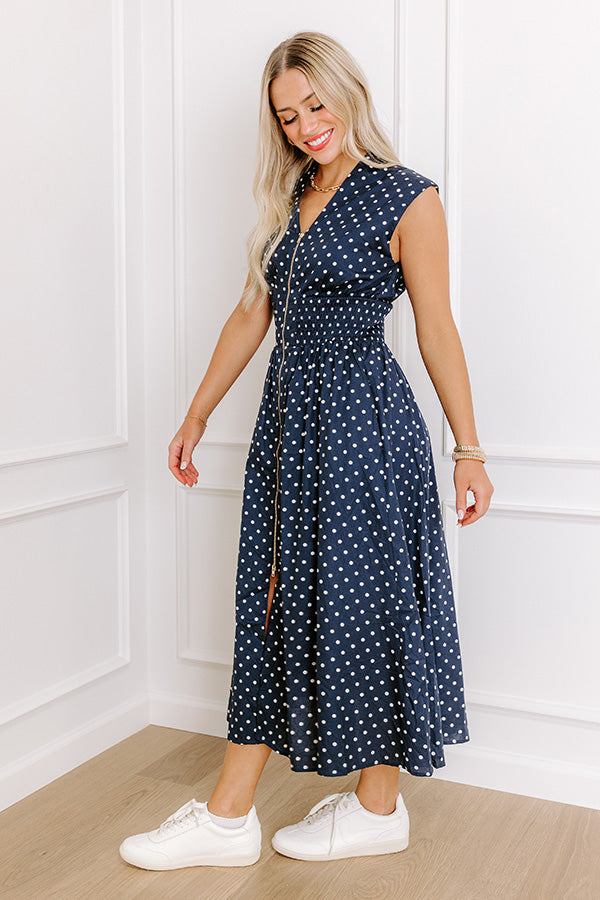 Spotted In Soho Midi Dress Image - 2
