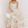 Garden Grace Floral Eyelet Maxi Dress Image - 1