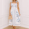Cruise Ready Embroidered Midi Dress Image - 1