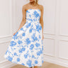 Garden Galore Floral Midi Dress Image - 1