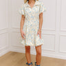 Garden Views Floral Eyelet Mini Dress Image - 1