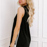 Central Park Stroll Mini Dress in Black Image - 1