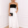 Block Party Cutie Midi Dress in White Image - 1