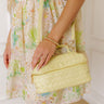 Richie Faux Leather Crossbody in Yellow Image - 1