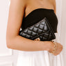 Winona Faux Leather Crossbody in Black Image - 1