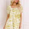 On Tropic Time Mini Dress in Lime Punch Image - 1
