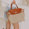 Yoana Woven Purse in Brown Image - 1