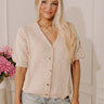 Kind Moment Knit Top in Light Oatmeal Image - 1