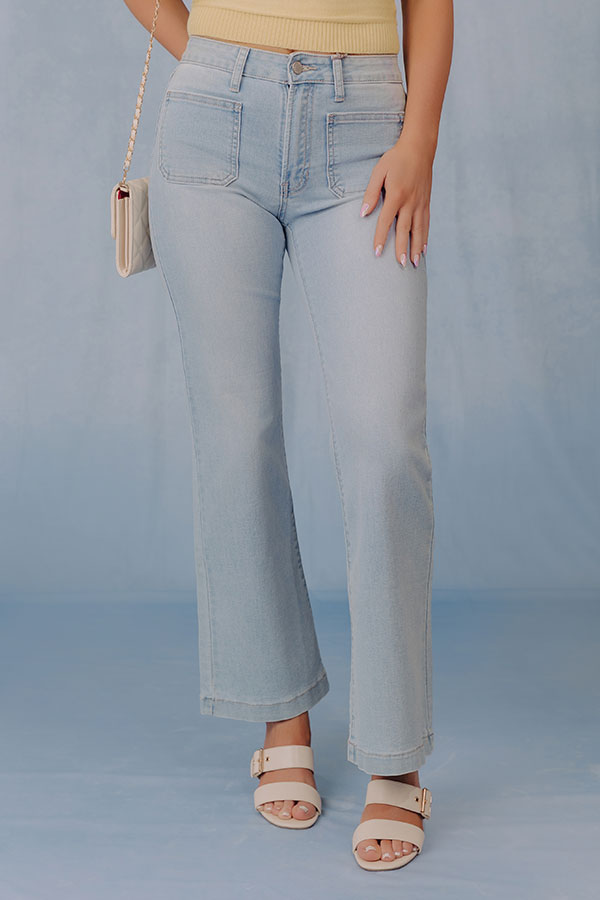 The Eloise High Waist Wide Leg Jean