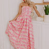 Garden Serenade Floral Jacquard Midi Dress Image - 1