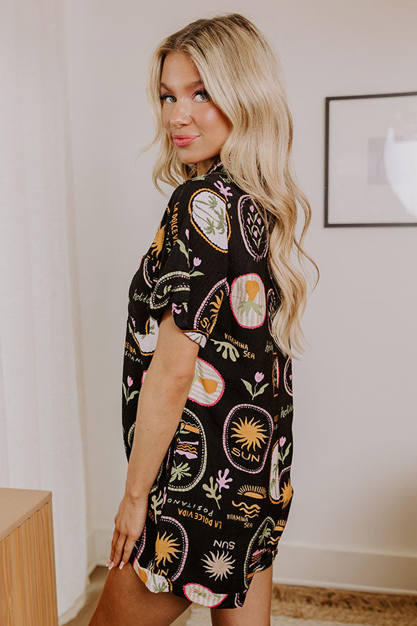 Cancun Ready Button Down Romper Image - 4