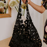 Aster Floral Cotton Tote Bag Image - 1