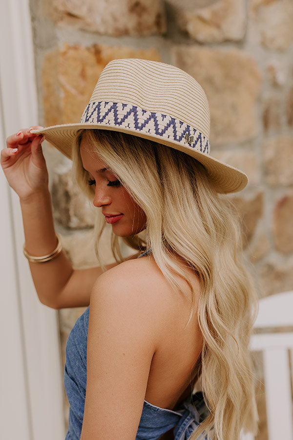 Coastal Cutie Raffia Woven Hat Image - 1