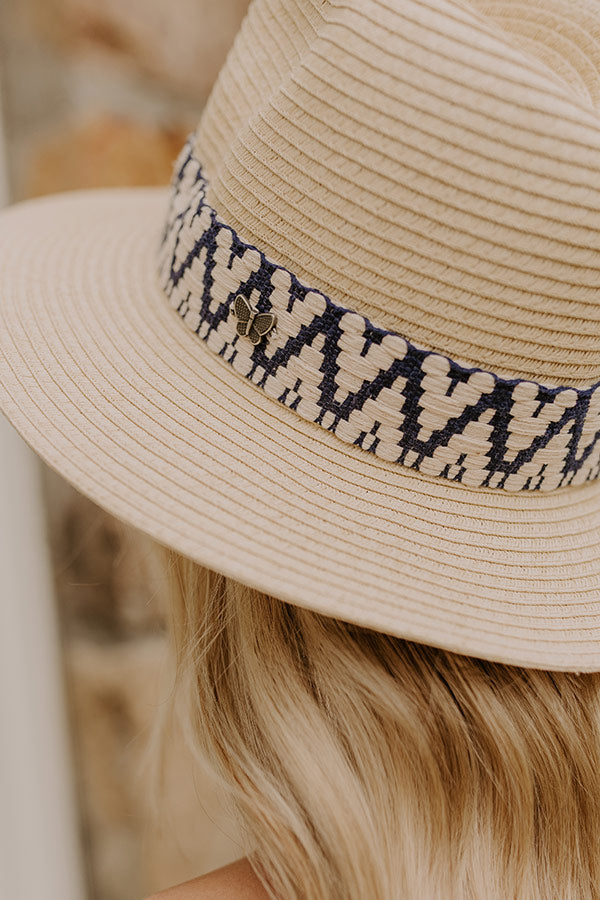 Coastal Cutie Raffia Woven Hat Image - 4