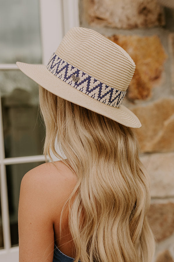Coastal Cutie Raffia Woven Hat Image - 3