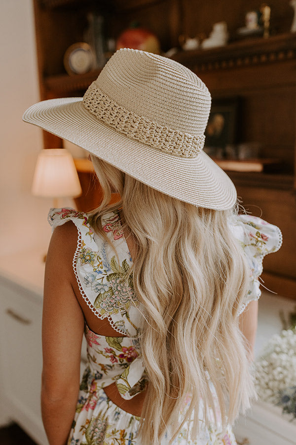 Sweet Moment Raffia Woven Hat in Natural Image - 2