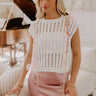 Smiles And Sorbet Knit Vest Top Image - 1